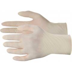 Tissworks Natural Latex Powdered Examination Gloves, Size: L (Pack of 100)