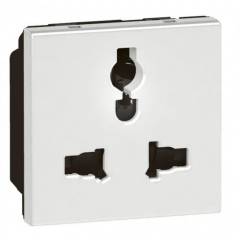 Legrand Arteor Indian Standard Socket With Switch 16 A 3 Pin - 2P+E, 5735 10 (Pack of 2)