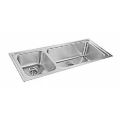 Neelkanth NK-DB23M Matt Double Bowl Stainless Steel Sink