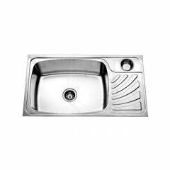 Jayna Jupiter SBSD 03 (DX) Matt Sink With Drain Board, Size: 36 x 20 in