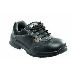 JCB Supermax Steel Toe Black Safety Shoes, Size: 6