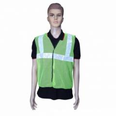 Kasa Life 2 Inch Net Type Green Reflective Safety jacket, KL-2NG