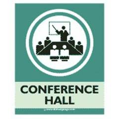 Dishasignage Conference-Hall Safety Signage