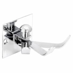 Kamal 3x1 Square Stainless Steel Coat Hook, ACC-1062