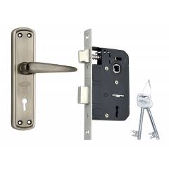 Spider Steel Mortice Key Lock Set, S811MAL + RML4
