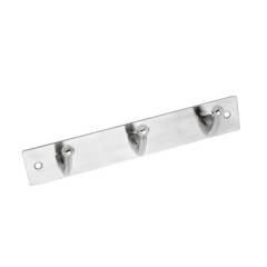 SmartShophar Stainless Steel Ego 3 Legs Wall Hook, 54605-SHKE-SL06