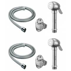 Snowbell Dolphin Health Faucet with 1m Flexible Tube (Pack of 2)