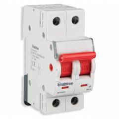 Crabtree Xpro 80A Double Pole Higher Rating Isolator, DCMFODPX080