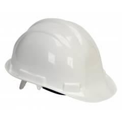 Heapro White Strong Labour Safety Helmet, SSH-02 (Pack of 5)