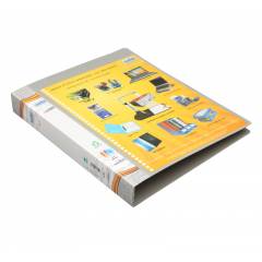 Solo Ring Binder 2-D-Ring with Front View Pocket, RB405, (Pack of 18)