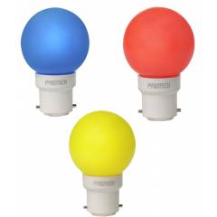 Pyrotech 0.5W LED Deco Bulb, PELB0.5X3RBY (Pack of 3)