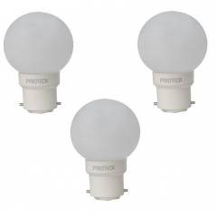 Pyrotech 0.5W LED Deco White Bulb , PELB0.5X3W (Pack of 3)