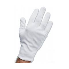 Famish Fine White Cotton Banyan Gloves (Pack of 10)