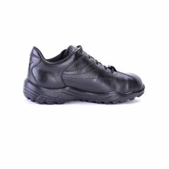 Porivs Titan Steel Toe Black Safety Shoes, Size: 6