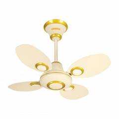 Luminous Petalair 820rpm 4 Blades Ivory Ceiling Fan, Sweep: 600 mm