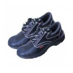 Shakti Rider Steel Toe Black Safety Shoes, Size: 8