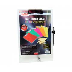Saya Natural Clip Board Deluxe, Dimensions: 240 x 4 x 360 mm