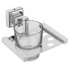 Jovial 405 Calypso Stainless Steel Glossy Finish Toothbrush Holder