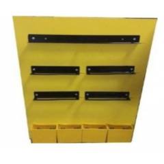 Asian Loto ALC-LSOM COMPACT Lockout Station with Provision of Hanging Padlocks,Hasp other materials