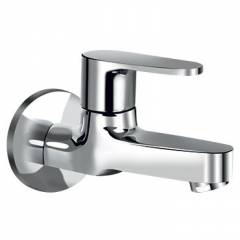 Kerovit Hydrus Quarter Turn Bib Tap With Flange, 411004-CP