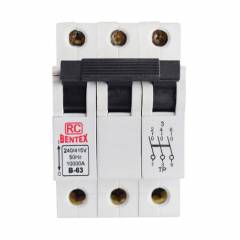 RC Bentex 32A Suraksha Series C Curve Three Pole MCB, Capacity: 240/415 V AC