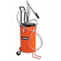 Groz 12 Litre Bucket Oil Pump with Wheel, V12W