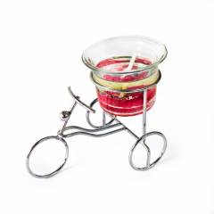 Dizionzrio VH45 Pink Decor Rickshaw Tealight Candle Holder