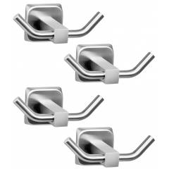 Doyours 4 Pieces Stainless Steel Robe Hook Set, DY-0907