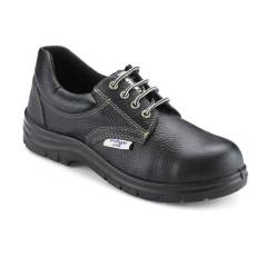 Udyogi Edge Lite Steel Toe Black Safety Shoes, Size: 6