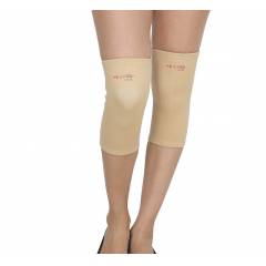 KS Care Beige Soft Elastic Knee Cap Support, KS-2003-S, Size: Small