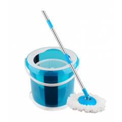 Blessed Round Blue Single Bucket Mop