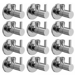 Snowbell Flora Brass Chrome Plated Angle Faucet (Pack of 12)