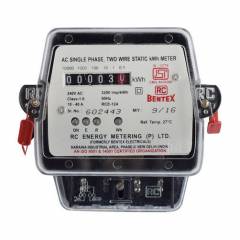 RC Bentex 20-80 A AC Single Phase Two Wire Static Energy Meter with Counter Display