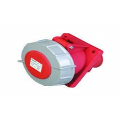 J-Bals 125A 5 Pin Red Panel Mount Socket, CA1452
