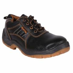 Hillson Sporty Steel Toe Black Safety Shoes, Size: 6