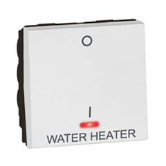 Legrand Arteor Switch - 40 A - DP 1 Way With Indicator Fits On 1/2 Module Box, 5735 30, (Pack of 2)