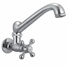 Vijay Clova Series C.P. Sink Cock With Casted Swinging Spout, CAS-1914