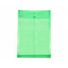 Saya SY119 Tr-Green Vertical Button Envelope, Weight: 58.4 g