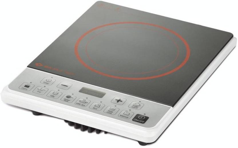 Buy Bajaj Majesty Icx Pearl 1900w White Induction Cooktop Online