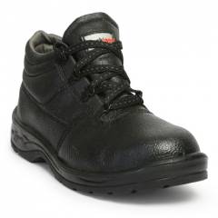 Hillson Rockland Steel Toe Black Safety Shoes, Size: 5