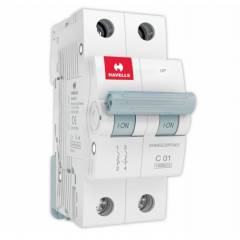 Havells Euro-II 1A Double Pole C Curve MCB, DHMGCDPF001