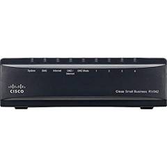 Cisco 4 Port Dual Gigabit WAN VPN Router, RV042