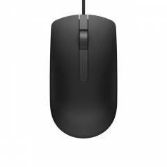 Dell Black Optical USB Wired Mouse, MS116