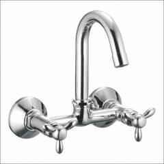 Apree TRISTAR Silver Brass Sink Mixer