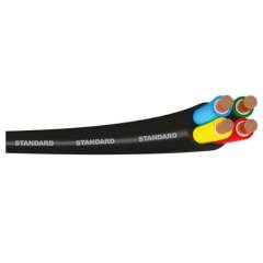 Standard 1.5 Sq mm 100m Black PVC FR Industrial Cables, WSMFDSKB31X5