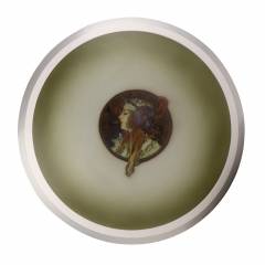 Glow Fixtures 6W Brown Toughened Fiber Ceiling Light, GF488AAM-REG