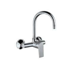 Jaquar Stainless Steel Finish Aria Single Lever Sink Mixer Bathroom Faucet, ARI-39165