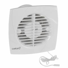 Cata B-15-Plus White Exhaust Fan, Sweep: 150 mm