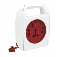 Goldmedal Sliq 3 Pin Extension Cord, 205117