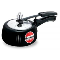 Hawkins Contura Black 1.5 Litre Pressure Cooker, CB15